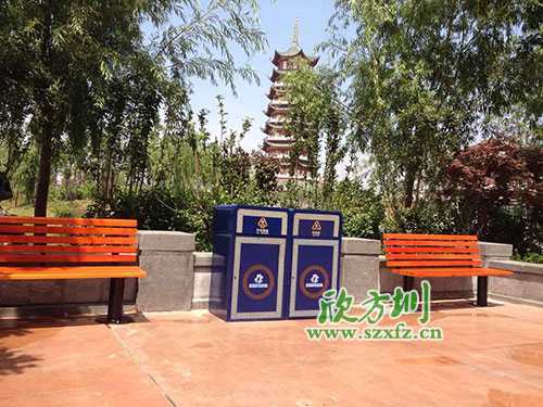 戶外分類彩繪垃圾桶什么品牌好？欣方圳為您推薦