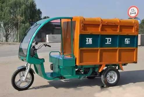 三亞街道上的垃圾箱將被取消，實施三輪電動車定時上門收集！