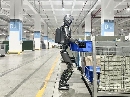 優必選人形機器人進入車廠實訓,全球首次與無人物流車協同作業